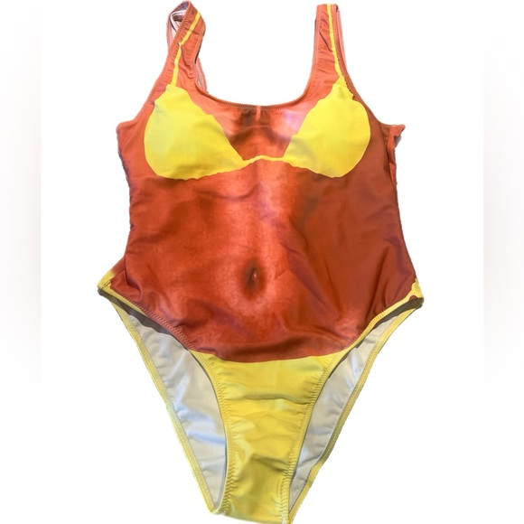 NIP Large RAISEVERN One Piece Swimsuit for Women Novelty - Picture 2 of 2